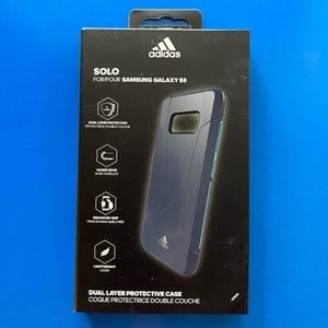 Galaxy S8 - Adidas Solo Case (BLACK/BLUE)